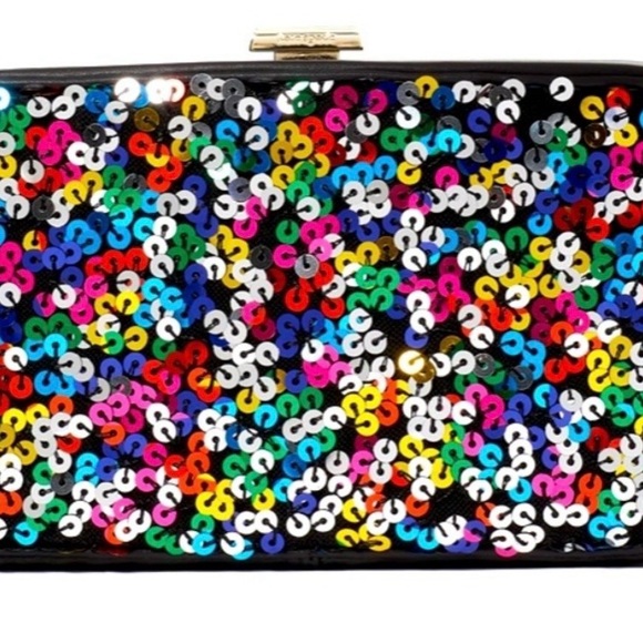 Kate Spade Multicolor Sequin Clutch - Picture 5 of 5